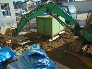 浄化槽解体